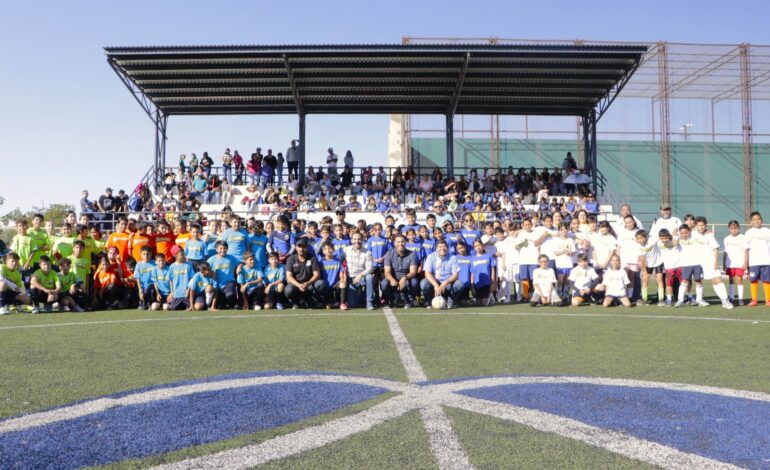  Impulsa Municipio encuentro deportivo entre escuelas de la zona rural con torneo de futbol