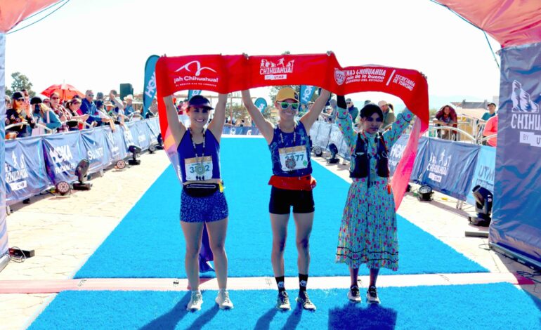 Culmina el Chihuahua By Ultra Trail Mont Blanc con triunfos de corredores rarámuri