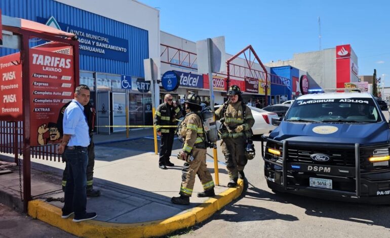  Controlan fuga de gas en la JMAS sucursal Vallarta