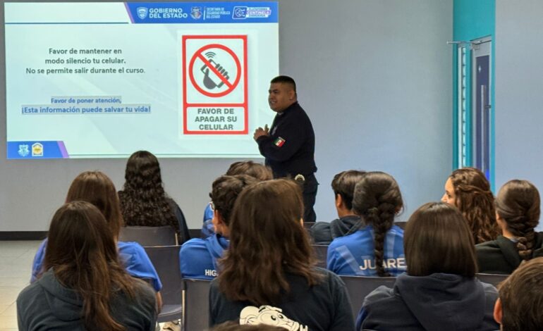  Promueve SSPE Cultura Vial en estudiantes del Tecnológico de Monterrey