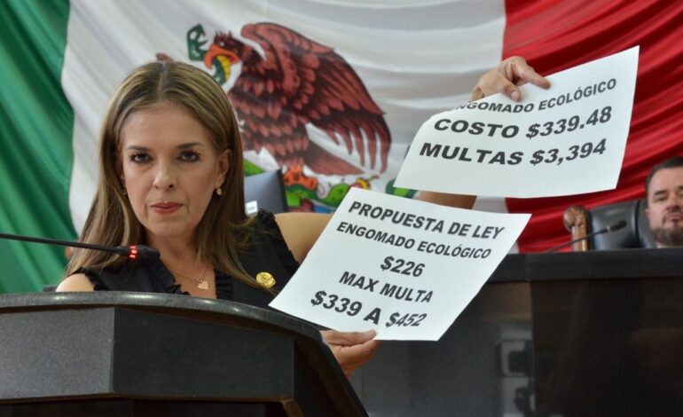  Diputada Xóchitl Contreras presenta iniciativa para eliminar ‘engomado ecológico’