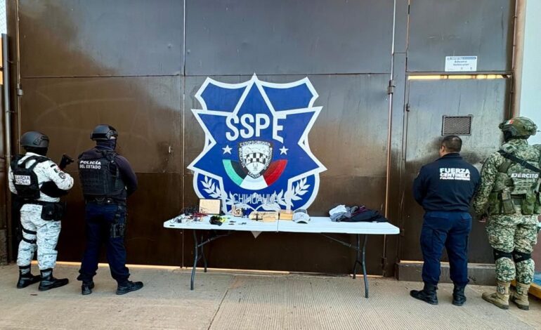  Realiza SSPE revisión extraordinaria en el Cereso No.4 de Parral, sin hallazgo de armas