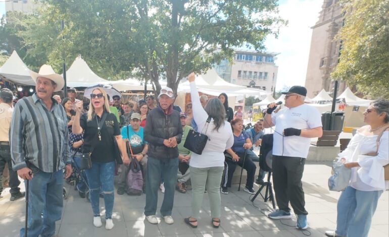  Personas con discapacidad exigen la firma del convenio para garantizar pensión universal en Chihuahua