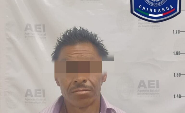  Cumplimentan orden de aprehensión contra imputado por robo en Parral