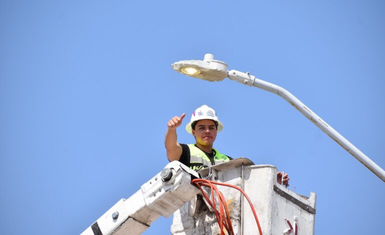 Inicia modernización del alumbrado público a través de proyectos participativos