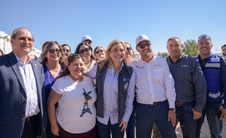  Maru Campos impulsa en Ciudad Juárez obras que cambian vidas
