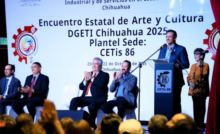  Ustedes pueden, son chihuahuenses los vencedores del desierto: Marco Bonilla en Encuentro Estatal de Arte y Cultura