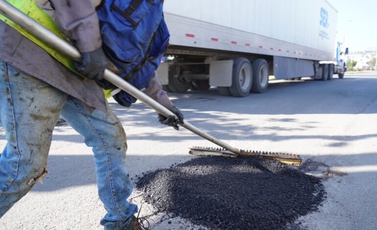 Atendió Municipio más de mil 900 baches durante la semana del 13 al 18 de octubre