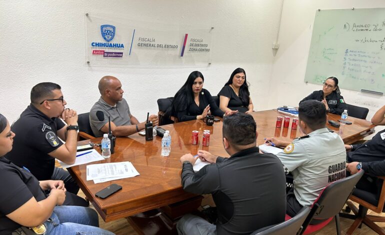  Encabeza Fiscalía de Distrito Zona Centro reunión interinstitucional para combatir el robo a transportistas