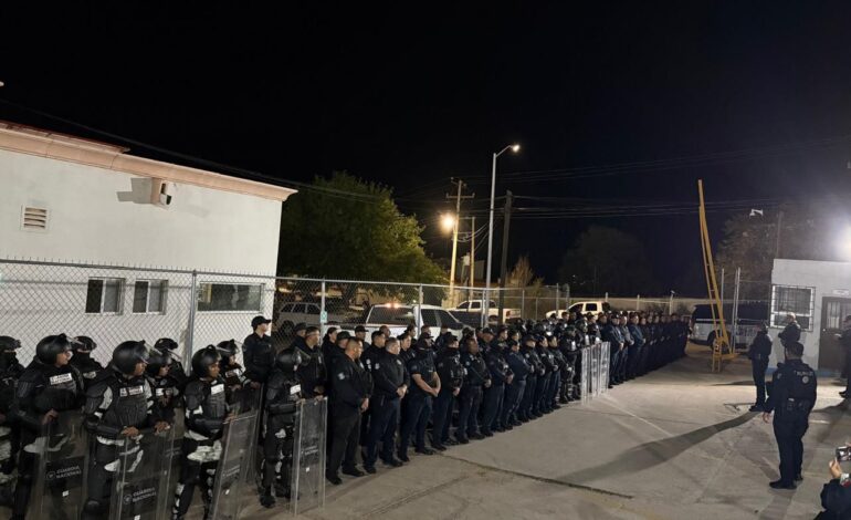 Inspecciona SSPE estancias al interior del Cereso No.7 de Cuauhtémoc