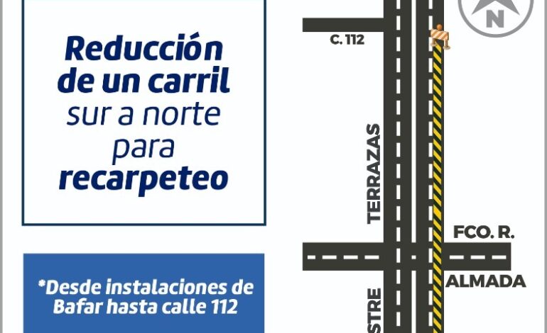 Trabajará Municipio en recarpeteo en tramo de la avenida Silvestre Terrazas-Carretera a Cuauhtémoc