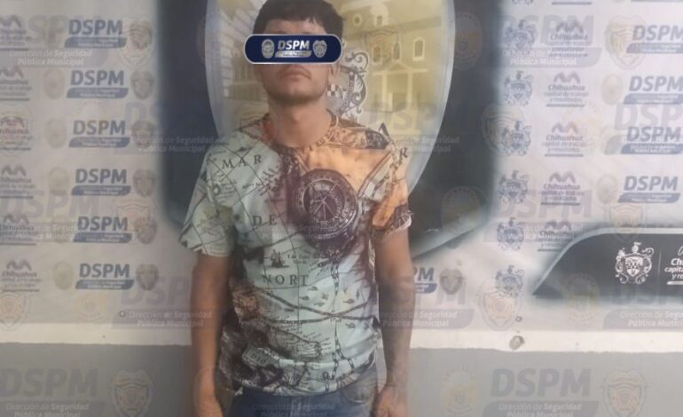 Detiene Policía Municipal a hombre por robo de ganado en Valle Dorado