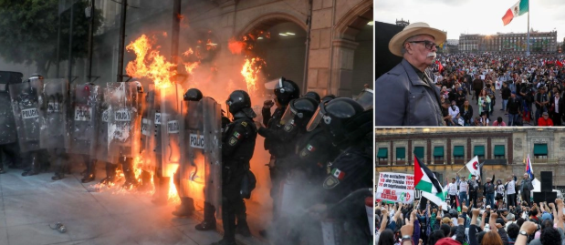  Cuestiona CSP objetivo de agresiones y provocación de ‘bloque negro’ durante el 2 de octubre