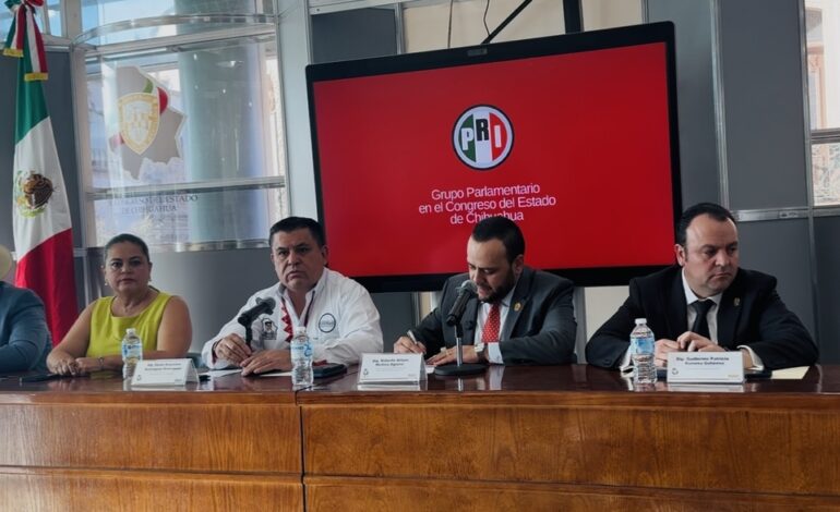  No mendigamos espacios, el bien superior es Chihuahua: PRI Estatal