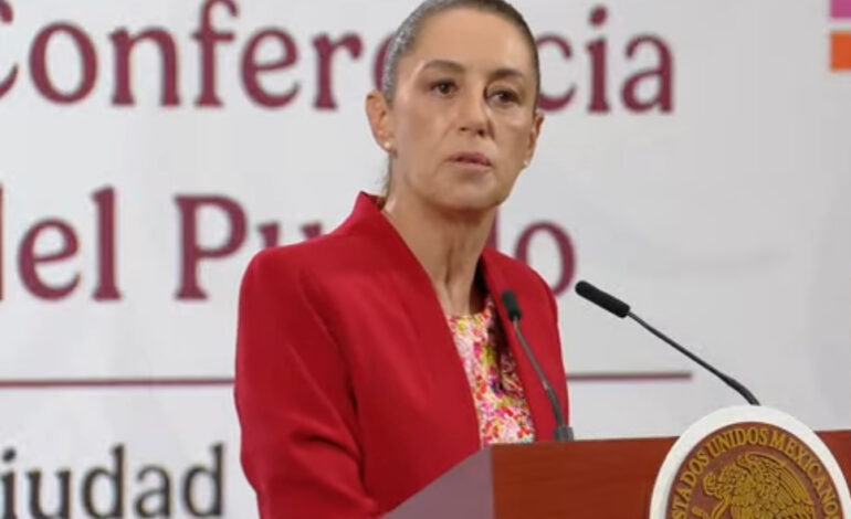  Niega Sheinbaum acuerdo con Grupo Salinas para pago de impuestos