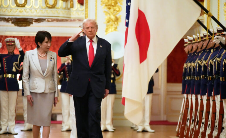  Trump recibe respaldo de la primera ministra japonesa; según la Casa Blanca lo nominará al Nobel de la Paz