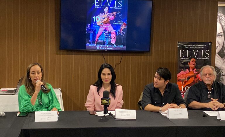  Invitan al concierto “Elvis Sinfónico” este viernes en el Teatro de los Heroes
