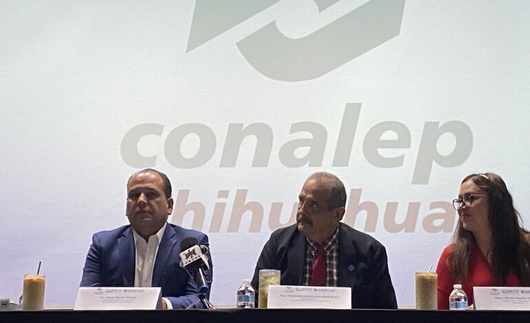  Canaco y Conalep firman convenio para apoyar a estudiantes con prácticas profesionales