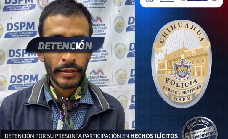  Policías Municipales K-9 detuvieron a sujeto armado en Ciudad Deportiva; un oficial brindó atención médica a persona lesionada