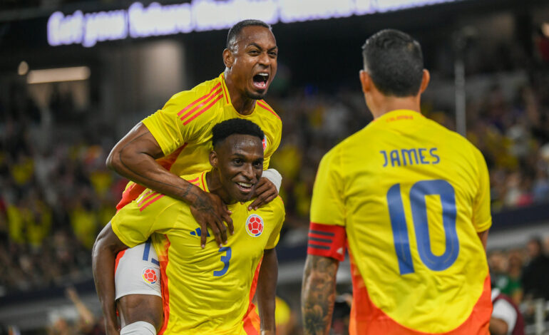 Triunfo de categoría: Colombia venció 4-0 a México en el AT&T Stadium