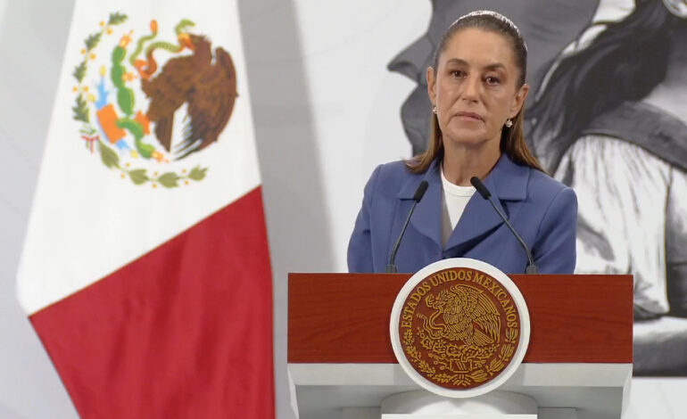 “Nuestro sentido pésame a la gobernadora”, sostendrá Sheinbaum comunicación con Maru tras fallecimiento de Don Víctor Cruz
