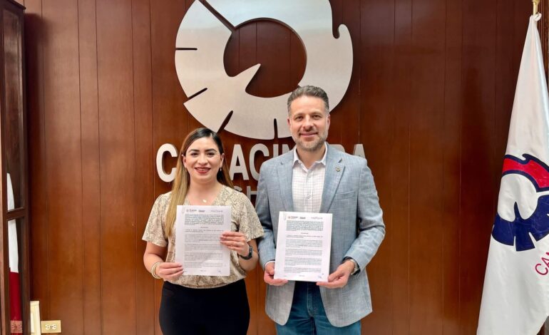 Firman convenio de colaboración Fonacot y Canacintra