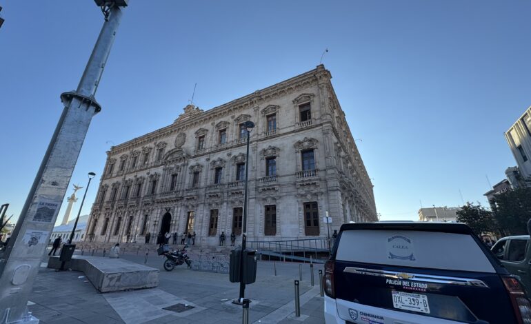 Realizan Mesa de Seguridad en Palacio de Gobierno