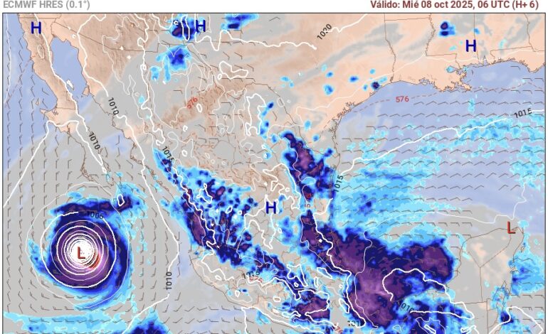  Pronostican lluvias en la zona norte y nubosidad en el resto del estado
