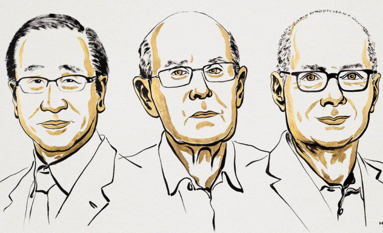  Estos son los tres científicos ganadores del Premio Nobel de Química 2025