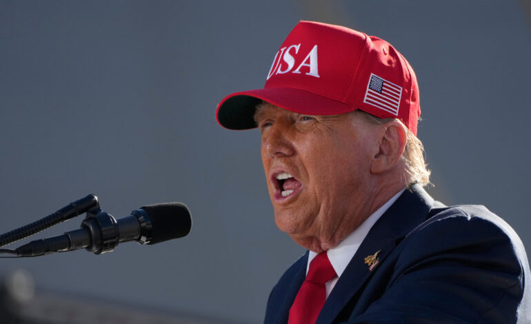  Aranceles trajeron paz al mundo, asegura Trump