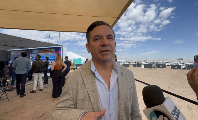  Paso Superior en la salida a Aldama ayudará al tráfico vial y completa proyectos de obras estatales: Chánez