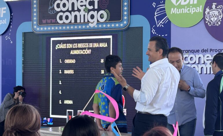  Inicia Marco Bonilla programa “Conecta Contigo” para prevenir riesgos en la adolescencia