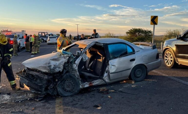  Choque en Vía Corta Parral-Chihuahua deja cuatro heridos