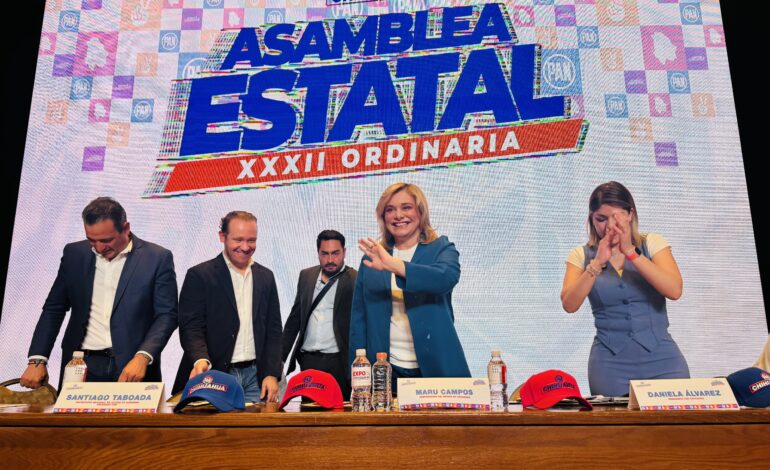  Retoma Maru agenda pública; acude a la Asamblea Estatal del PAN