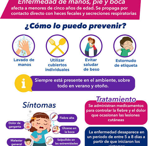  Registra Salud 62 casos de coxsackie, 37 en escuelas y 25 en guarderías