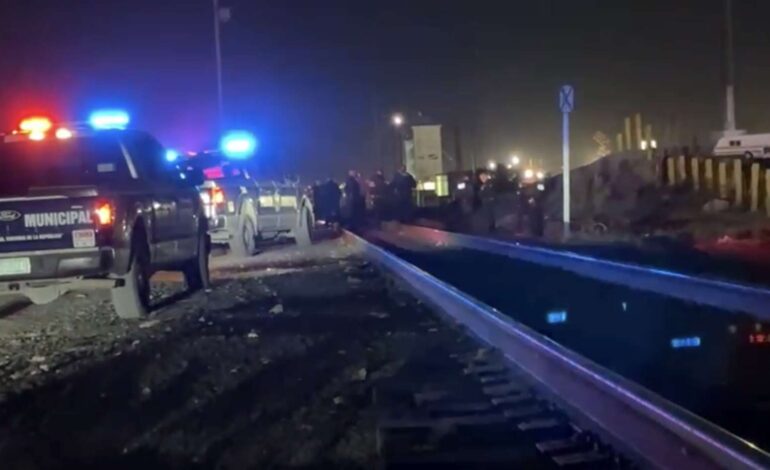  Muere sujeto decapitado por el tren