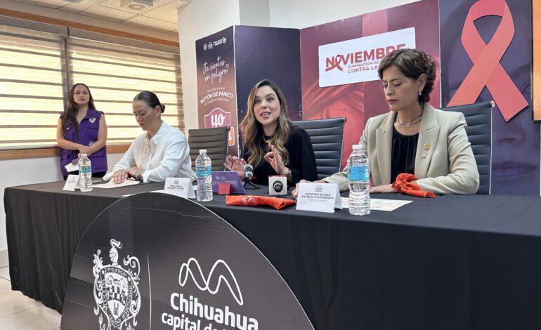  Presentan agenda de actividades en conmemoración del 25 de noviembre