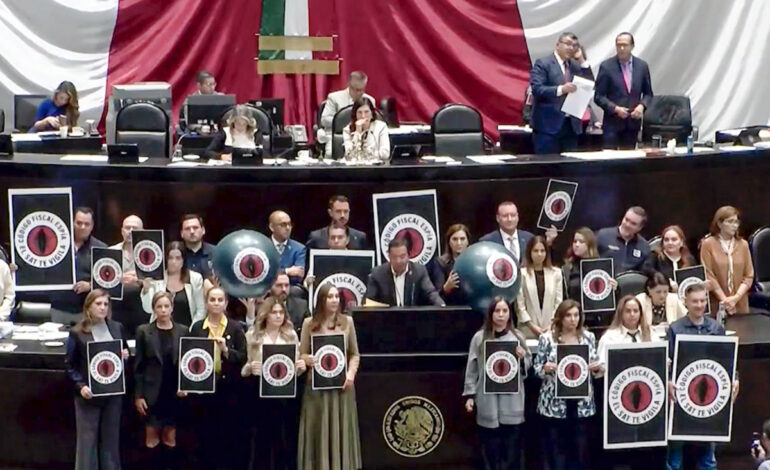  Diputados aprueban reforma el Código Fiscal de la Federación; oposición denuncia abusos