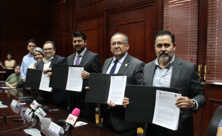  Firma UACH convenio de pago y colaboración con Pensiones Civiles del Estado