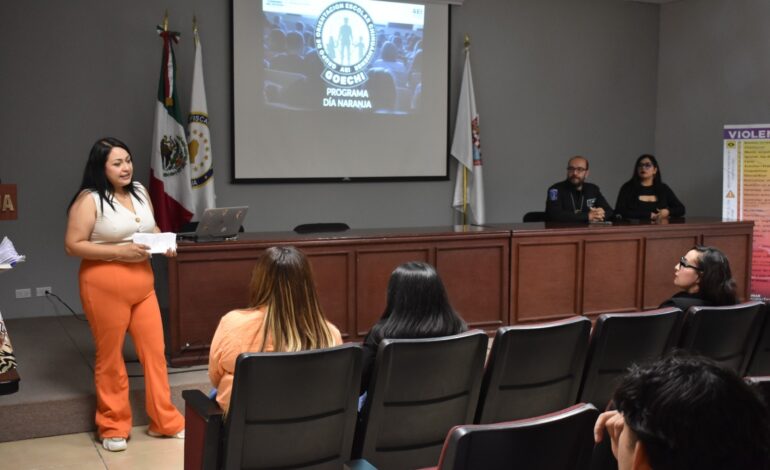  Muestra GOECHI “Violentómetro” a estudiantes universitarios
