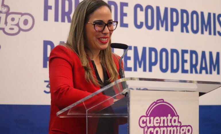  Firma ICHMujeres compromiso para impulsar el empoderamiento económico de las mujeres