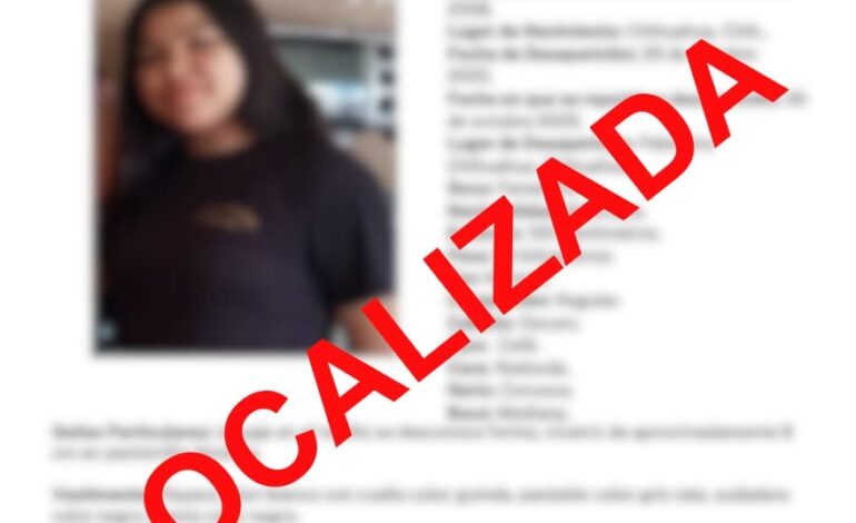  Localizan policías municipales a menor de edad que contaba con reporte de desaparición