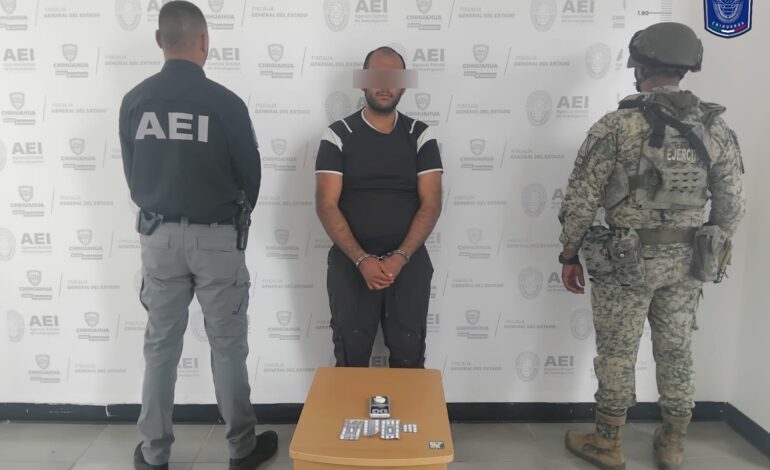  Detienen a dos adultos y una menor de edad con sustancias ilegales