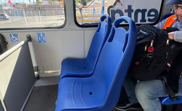  Recuerda Bowí la importancia de respetar los asientos preferenciales