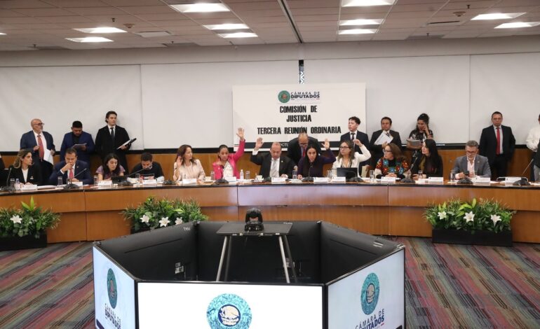  Comisión de Justicia de la Cámara de Diputados aprobó dictámenes sobre acoso sexual, despojo, corrupción de menores y reclutamiento forzado
