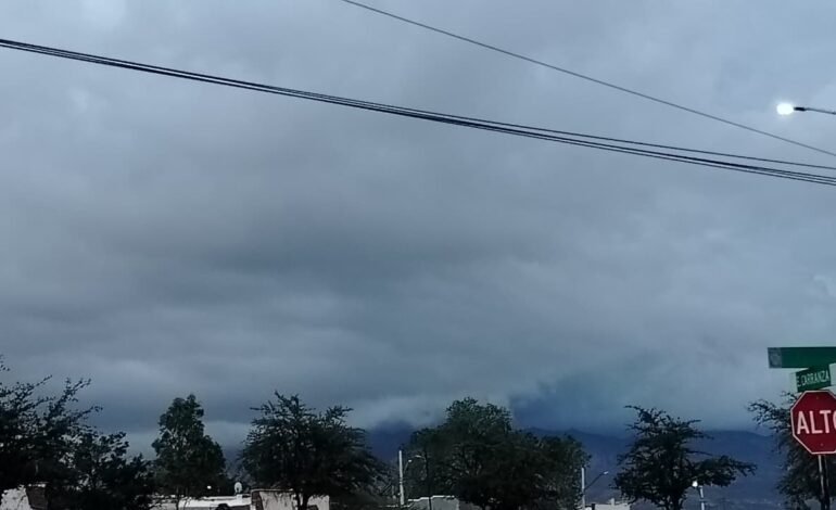  Pronostican descenso de temperaturas y lluvias intermitentes para las próximas horas