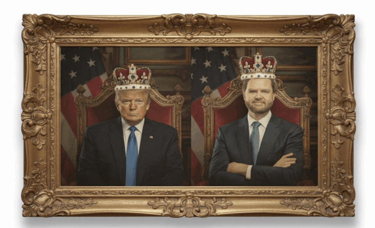  Trump usa la IA para autoproclamarse rey