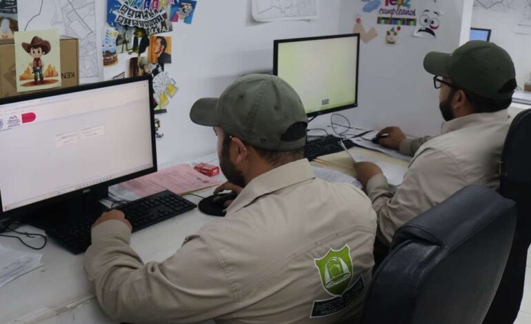  Inspectores de Obra del Gobierno Municipal han atendido más de 11 mil reportes durante 2025