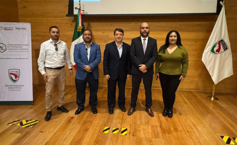  Participa SSPE en Congreso Nacional de Centros de Comando y Control en Ciudad de México