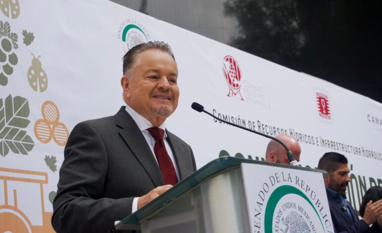  “Impulso al vino mexicano y protección al campo, compromiso con la economía del país”: Mario Vázquez